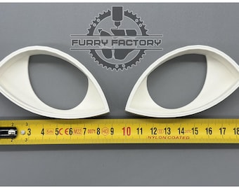 Fursuit Eye Blanks – 3D Follow Me Style / 3D printed from PLA+ / Original design