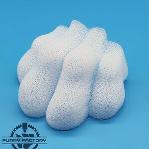 Pair of realistic fursuit toes made from TPU, ideal for enhancing full and partial fursuit costumes.