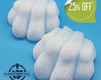 Toes for Fursuit Realistic Feet-Paw (Pair) | Durable, Flexible TPU Material |