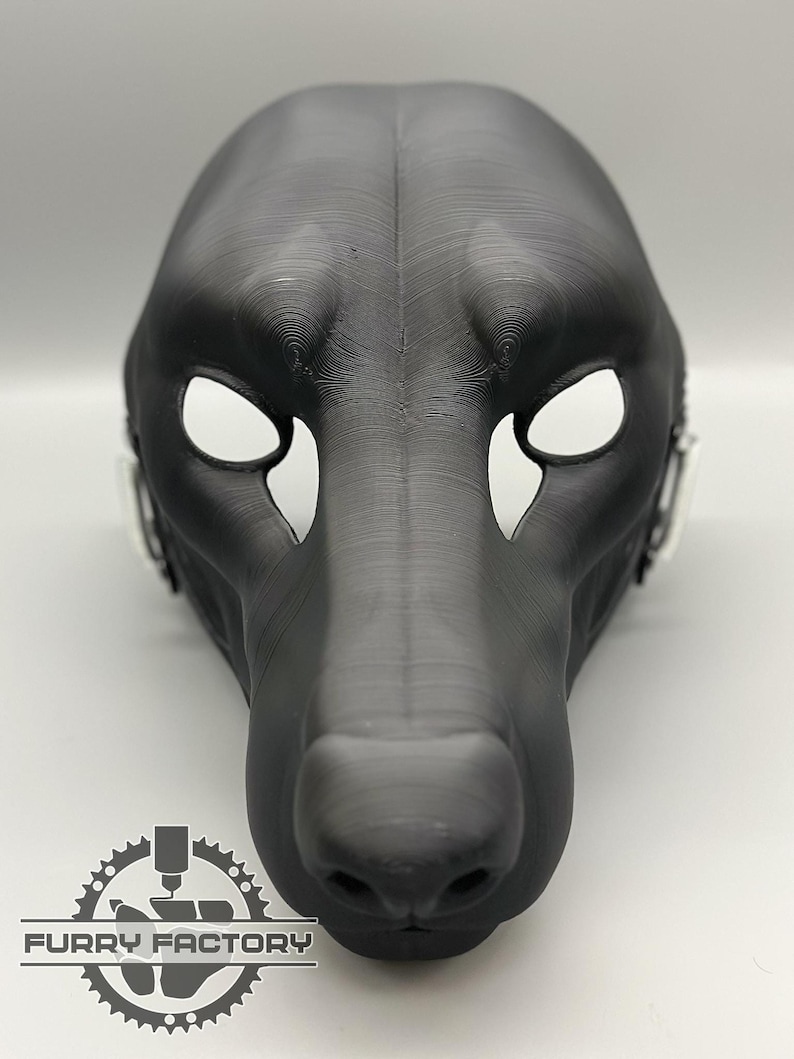 Bestseller wolf head base for fursuits – the highest rated, most popular 3D print