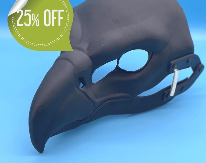 Realistic Eagle, Bird, or Gryphon Fursuit Head Base with Moving Jaw - 3D Printed