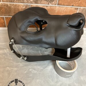 hyena fursuit head base