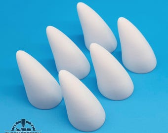 Small Horns (Pair) – Lightweight & Durable, 3D Printed for Fursuits, Costumes, and Cosplay
