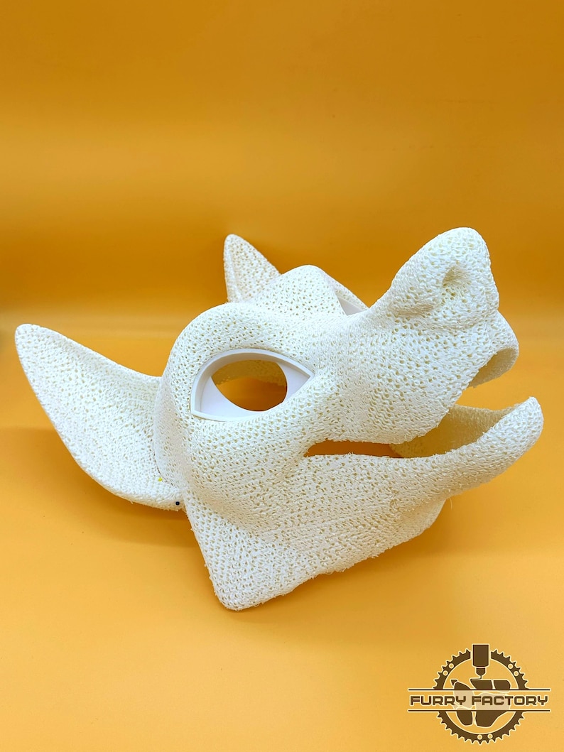 Foam TPU fox fursuit base side view details
