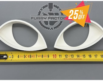 Fursuit Eye Blanks – 3D Follow Me Style / 3D printed from PLA+ / Original design