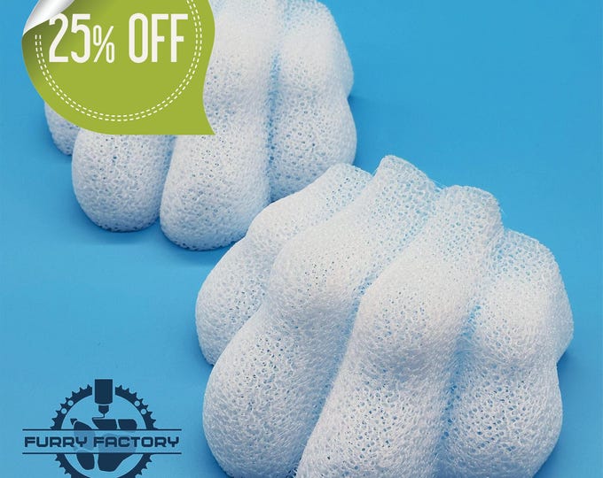 Realistic Fursuit Feet-Paw Toes: Durable TPU Material, Flexible Animal Creature Parts for Costumes and Cosplay
