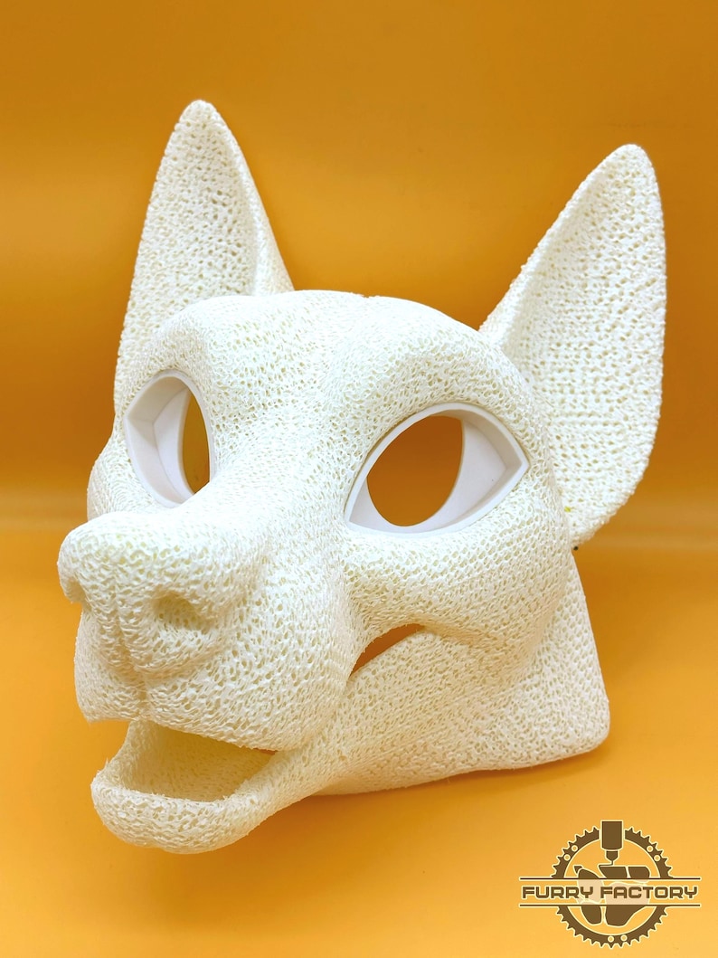Soft foam TPU fox fursuit base for toony canine