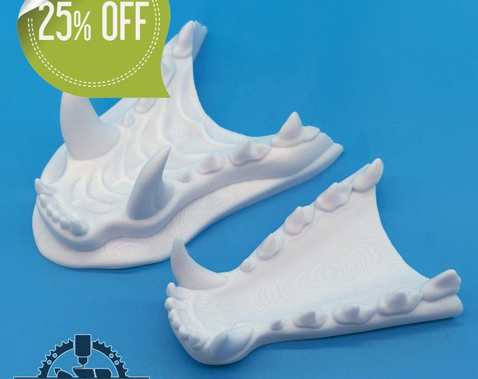 Fox Fursuit Jaw Set – Realistic 3D Printed , Matching Our Head base