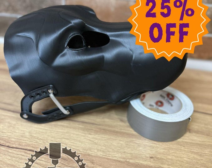 Realistic 3D Printed Doberman Fursuit Head Base with Moving Jaw Hinges for DIY making