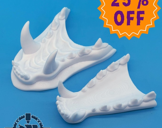 Fox Fursuit Jaw Set – Realistic 3D Printed , Matching Our Head base