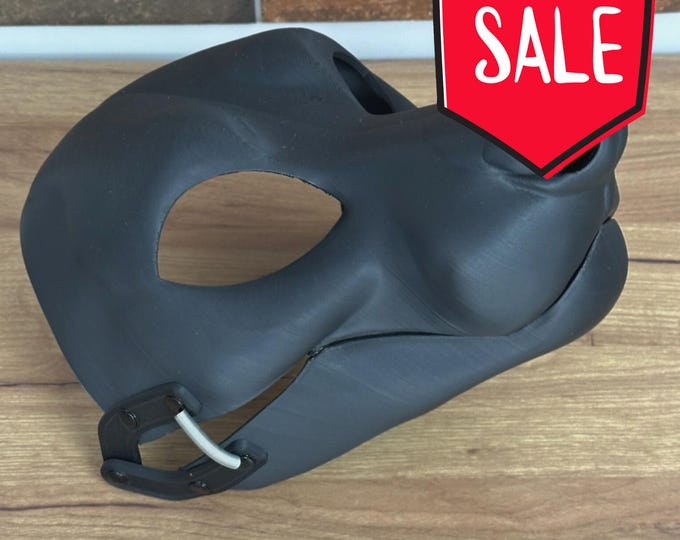 Semi-Toony Fox Canine  Fursuit Head Base: DIY 3D Printed Headbase with Moving Jaw