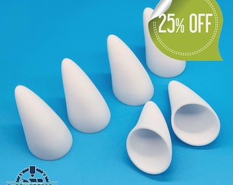 Small Horns (Pair) – Lightweight & Durable, 3D Printed for Fursuits, Costumes, and Cosplay