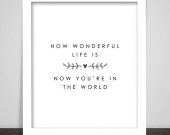how wonderful life etsy