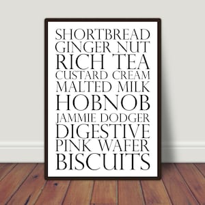 Biscuits Print | Classic Biscuits | Kitchen Prints | Home Decor | Wallart | Food Gifts | Home | Interior Gifts
