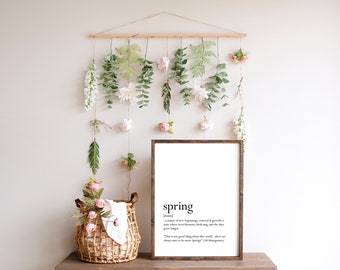 Spring Definition Print | Home Decor | Seasonal Prints | Wallart