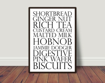 Biscuit Lovers Print | INSTANT DOWNLOAD PRINT