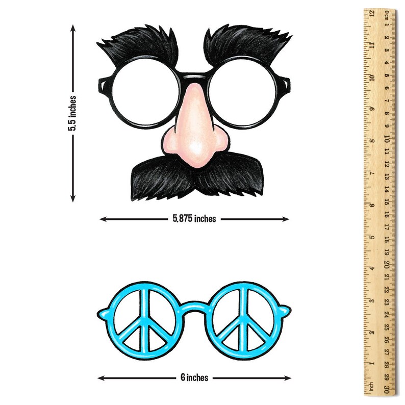 Photo Prop Printables Glasses