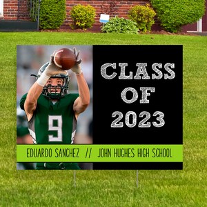 Graduation Yard Card Sign, Choose your color 2023 Graduation Lawn Sign image 7