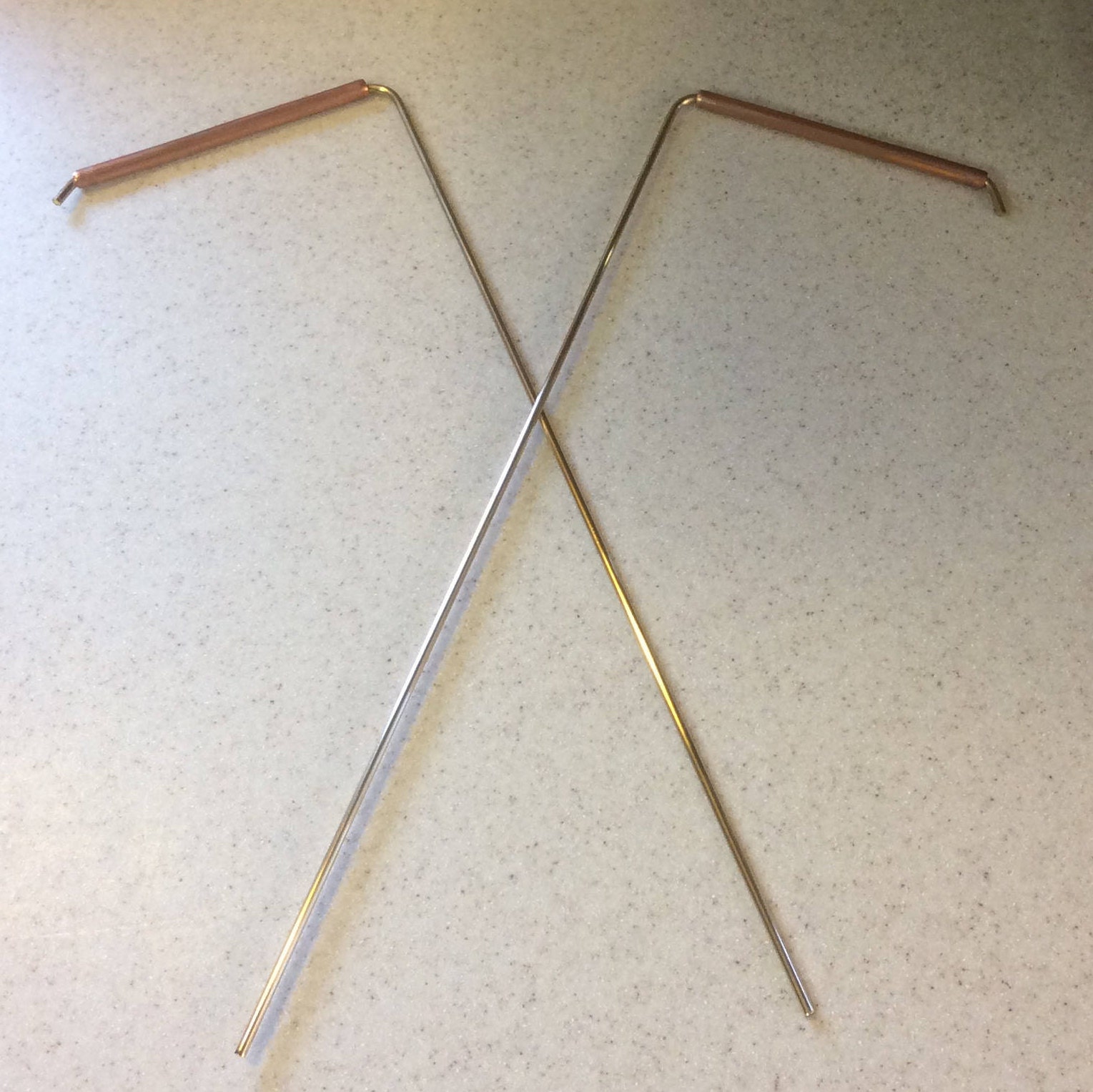 Dowsing/Divining RodsBrass W/Copper HandlesTreasureGhost Etsy México