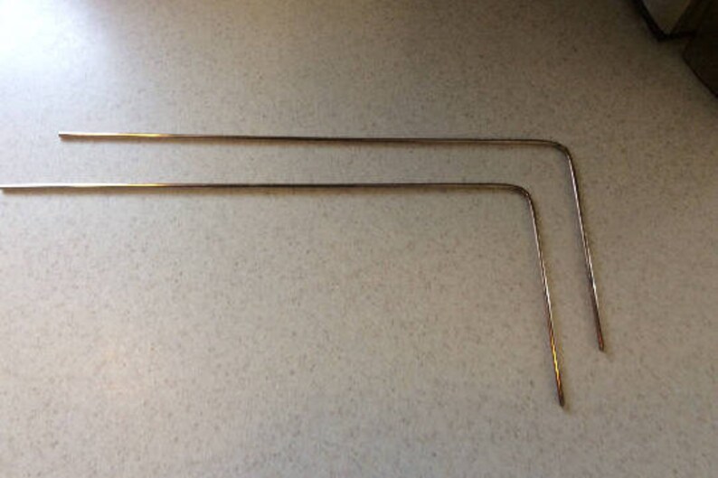 Lot of 10 Sets of Brass Dowsing/divining Rods Water Witching Etsy