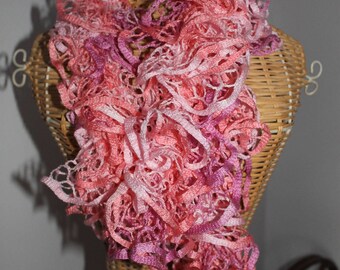 scarf shades of pink