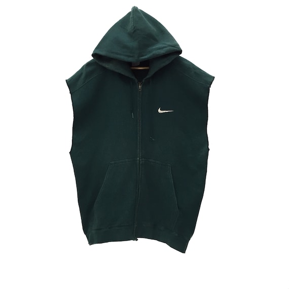 RARE!! Nike Big Logo Sleeveless Sportswear Hoodies