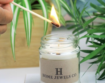 Citronella Soy Candle | Natural Insect Repellent | Vegan Friendly Handmade Essential Oil Candle