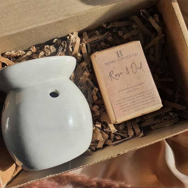 Rose & Oud Soy Wax Melts | Wax Melt Gift Set | Home Fragrance Bundle