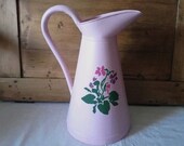 Large old broc old hand painted broc vintage broc vintage French vintage cuisine