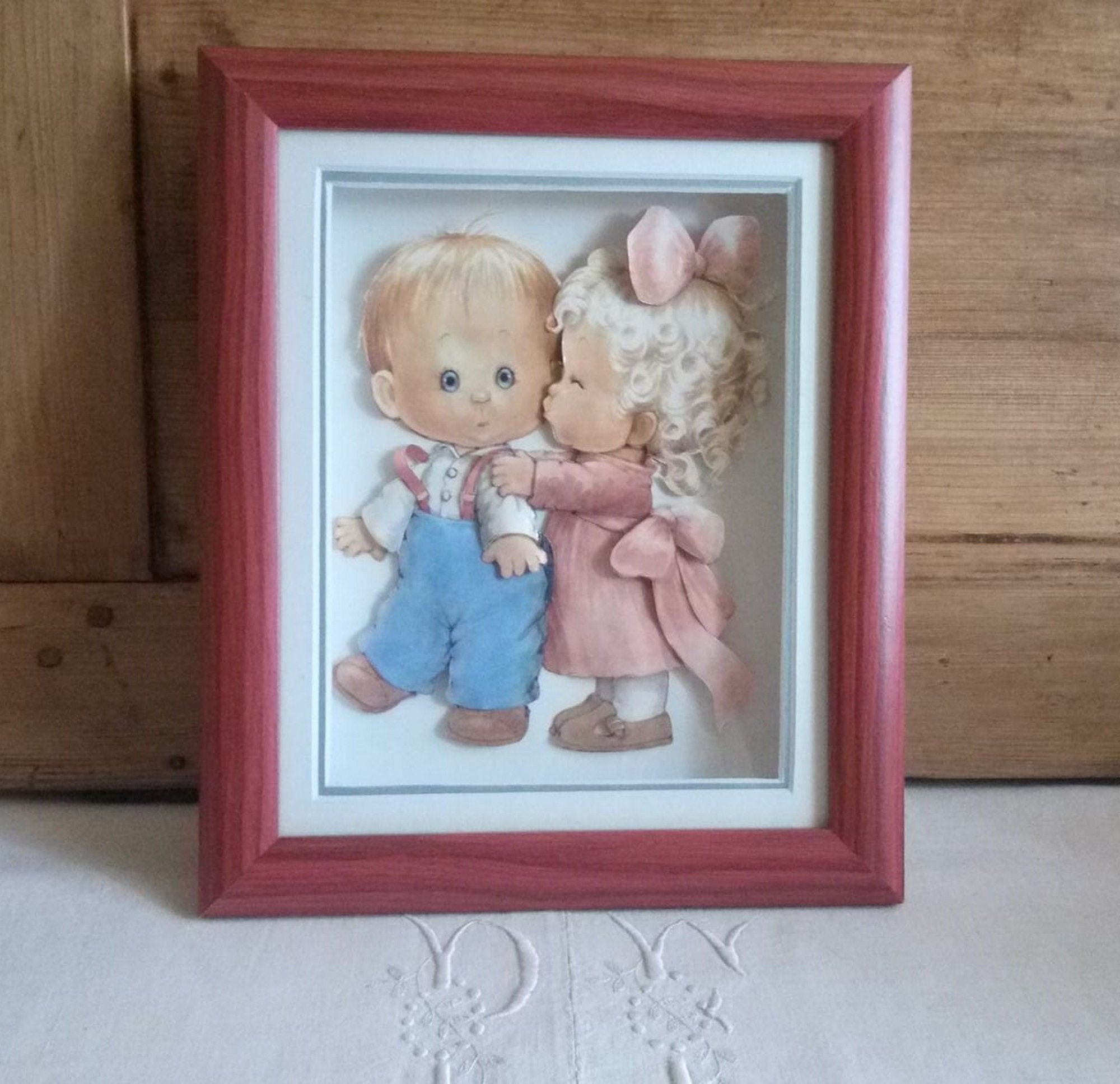 Cadre Bois Pour Chambre D'enfant/Cadre