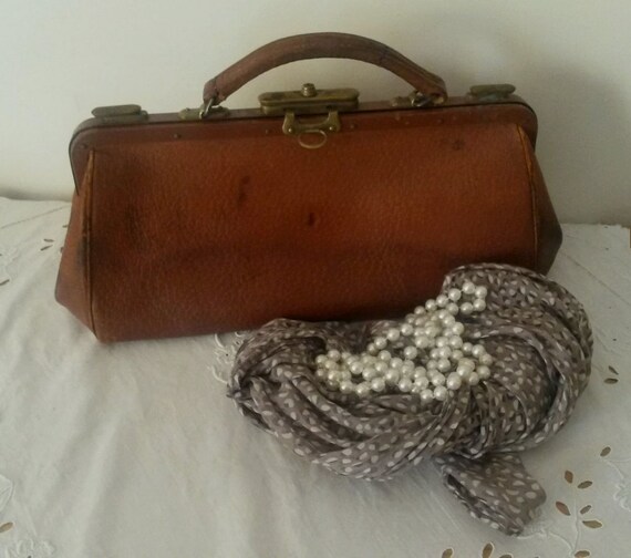 retro leather bag