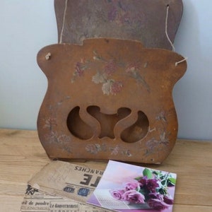 1900-Briefhalter / Alter hölzerner Briefhalter / Vintage-Wandhalter aus den 1900er Jahren / Vintage-Briefhalter / Retro-Briefhalter