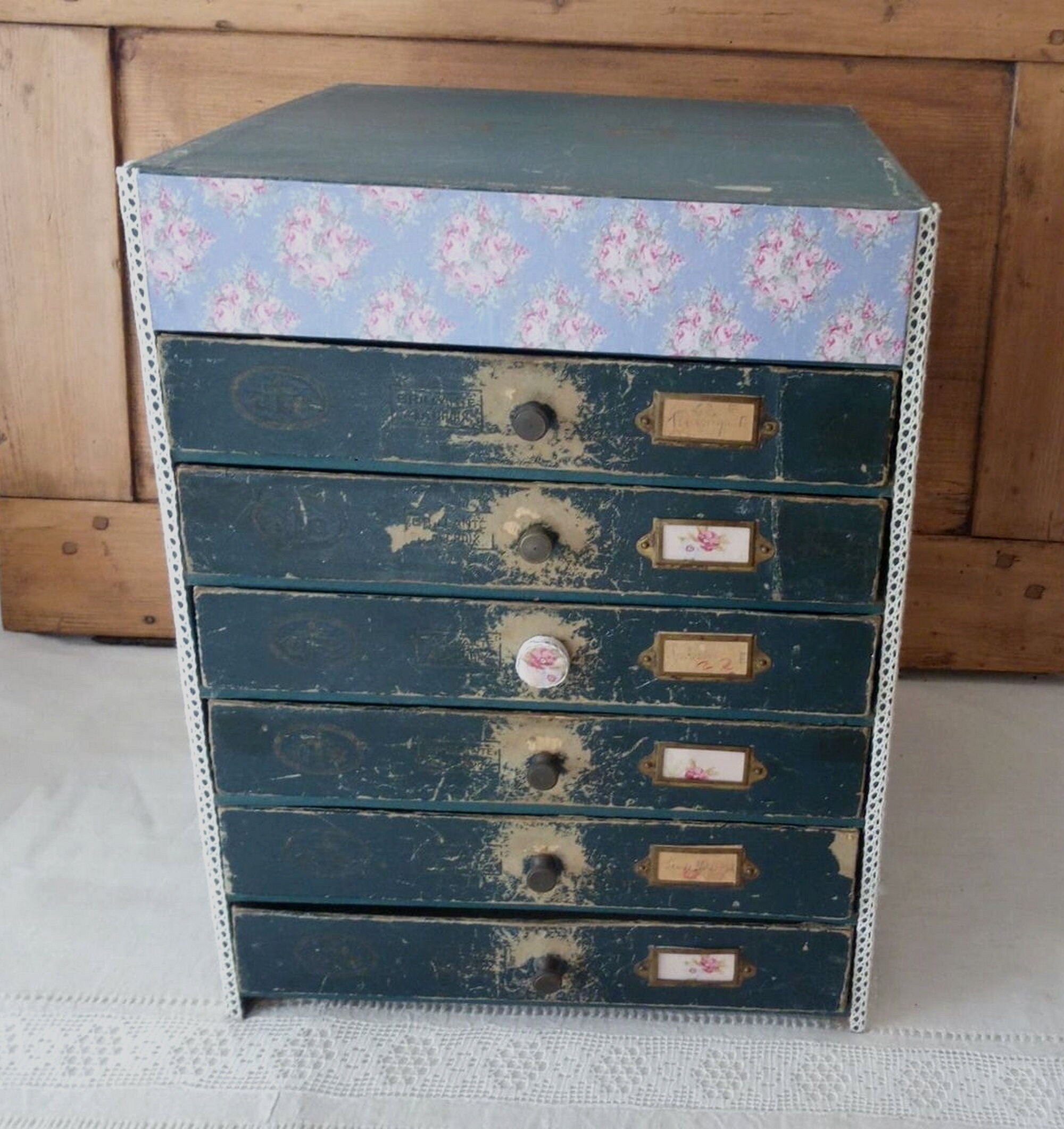 meuble De Métier Vintage/Ancienne