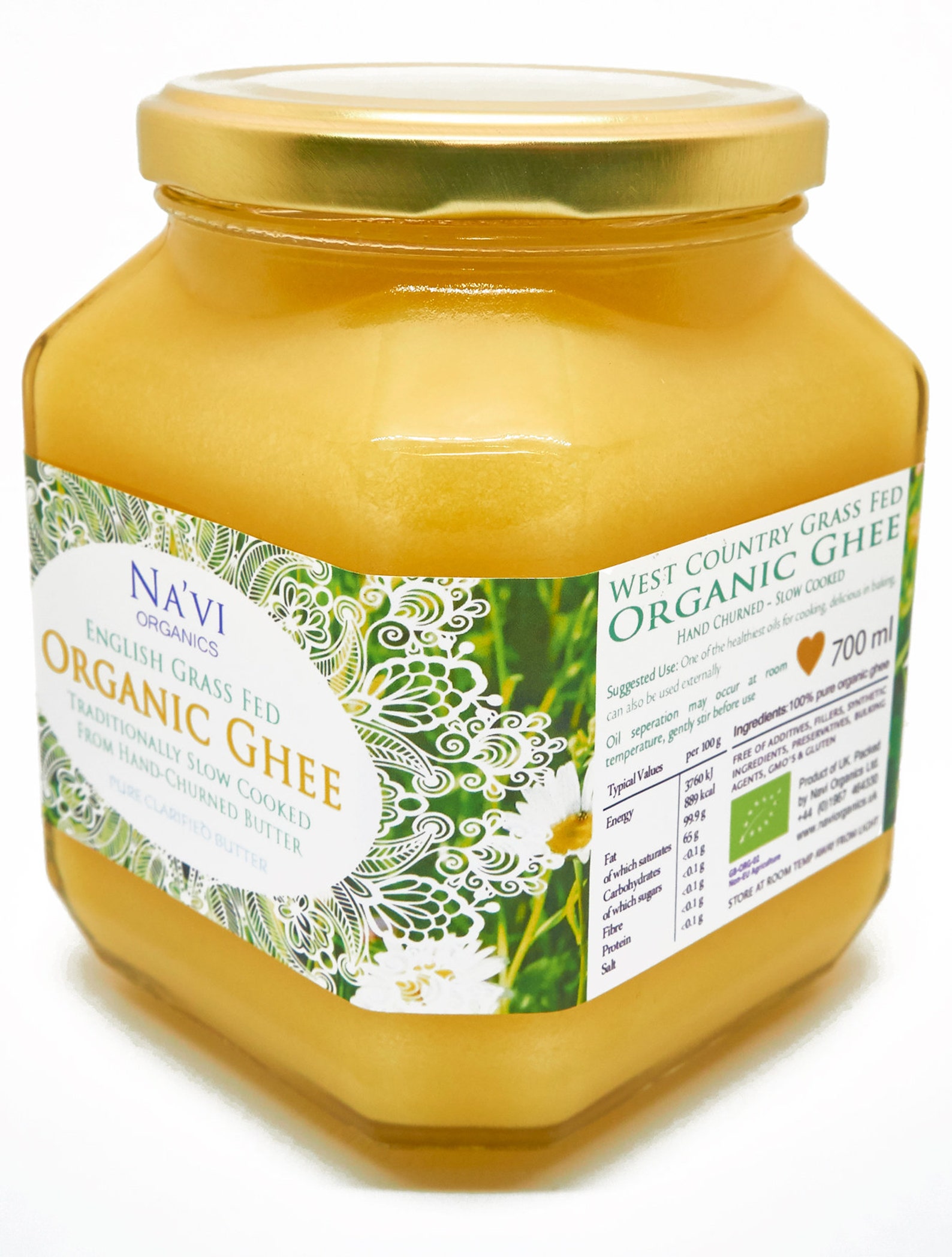 Organic Certified English Ghee Summer Grass Fed Etsy