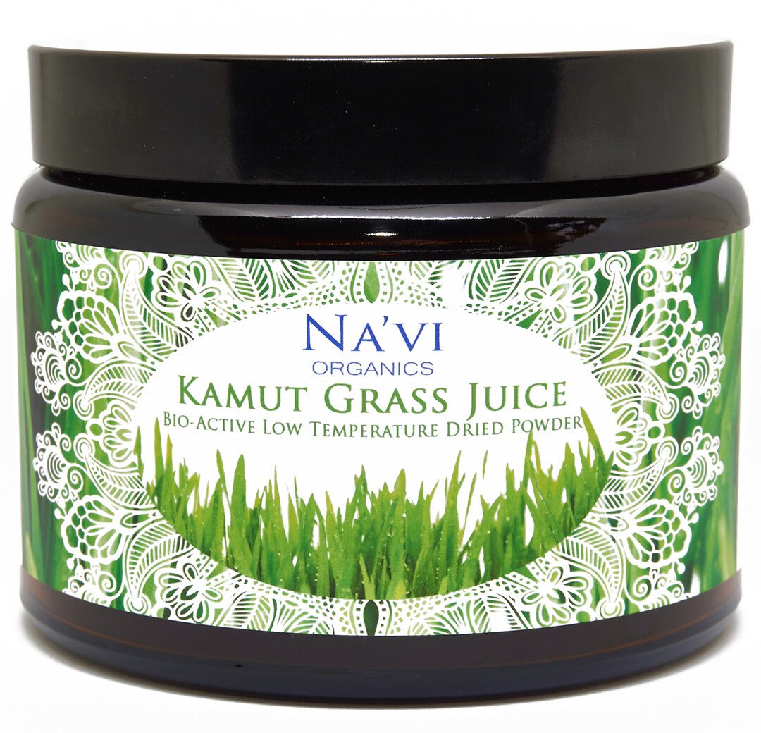 Organic Raw Kamut wheat Grass JUICE Powder Premium Grade & Organic