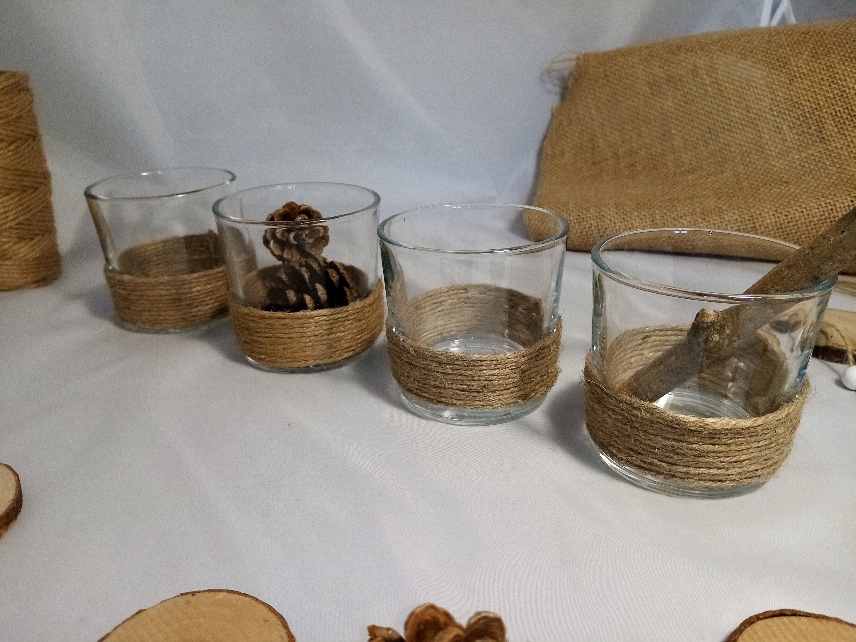 Verre en Jute