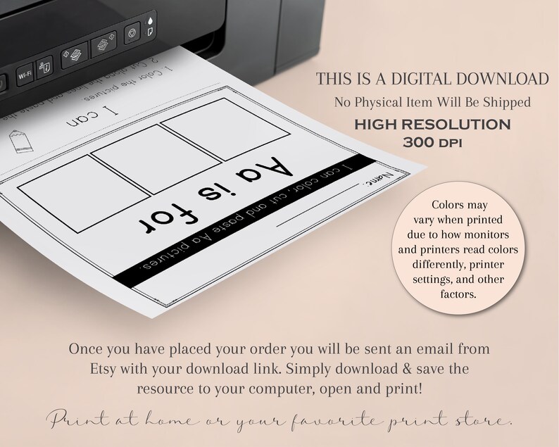 May include: Printable worksheet for kids with the text "I can" and "So is for" and three blank boxes. The worksheet is designed to help children learn about the concept of "I can" and "So is for".
