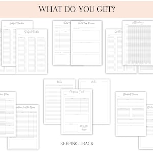 Printable Homeschool Planner, Downloadable Homeschool Organiser, Academic Lesson Planner, Happy Planner Inserts, Classic Style & Theme