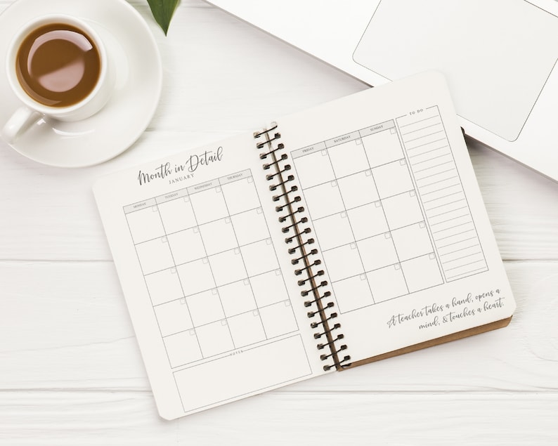 Printable Homeschool Planner, Downloadable Homeschool Organiser, Academic Lesson Planner, Happy Planner Inserts, Classic Style & Theme