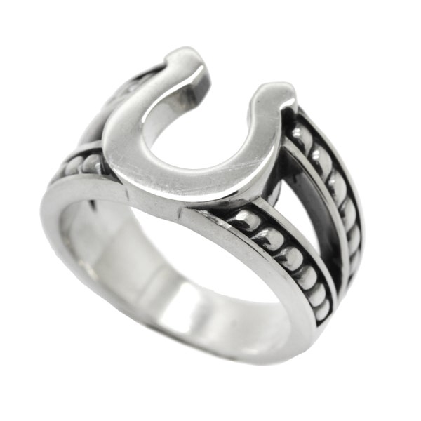 Horseshoe Ring Etsy