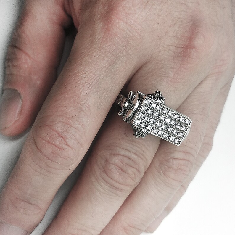 Antique Ancient Greek Arch Unisex Silver 925 Etsy