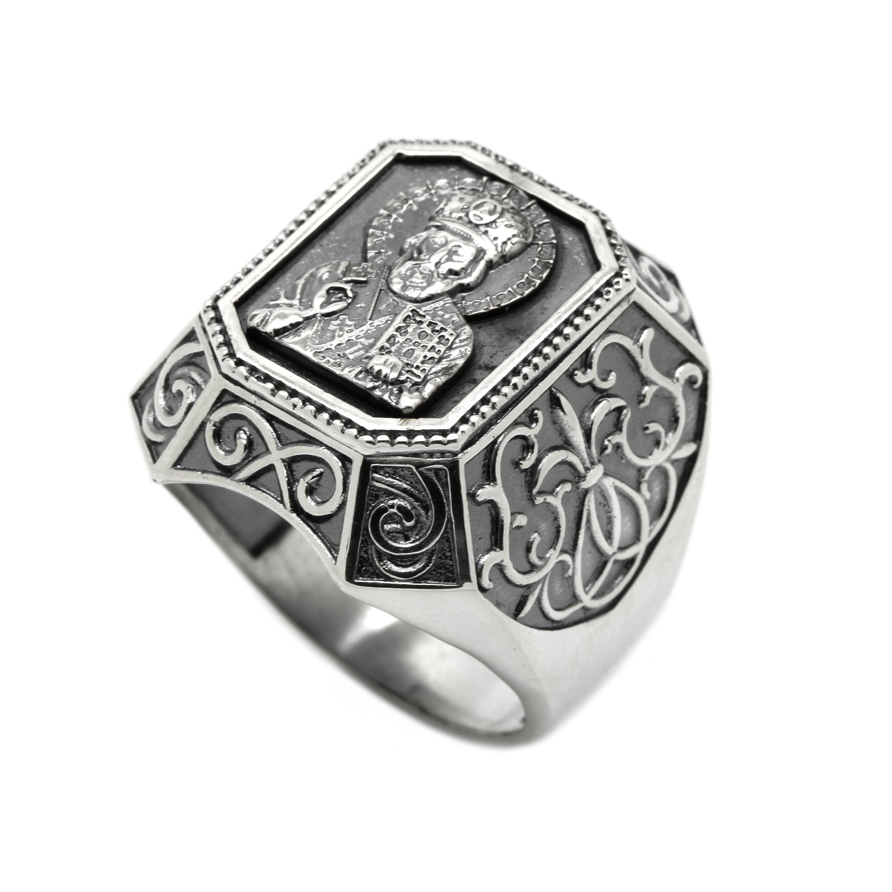 Saint Nicholas The Wonderworker Ring Silver 925 | Etsy