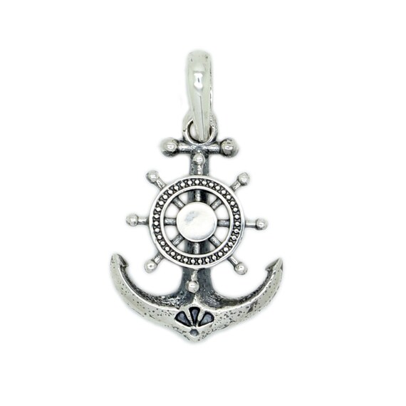 Helm Steering Nautical Ship S Wheel Pendant Silver 925 - Ship Wheel Pendant Meaning Helm Steering Nautical Ship S Wheel Pendant Silver 925 - Ship Wheel Pendant Meaning