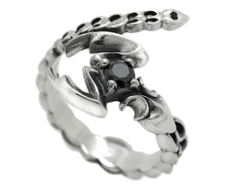 Ring Schorpioen sterrenbeeld - sterlingzilveren damesring