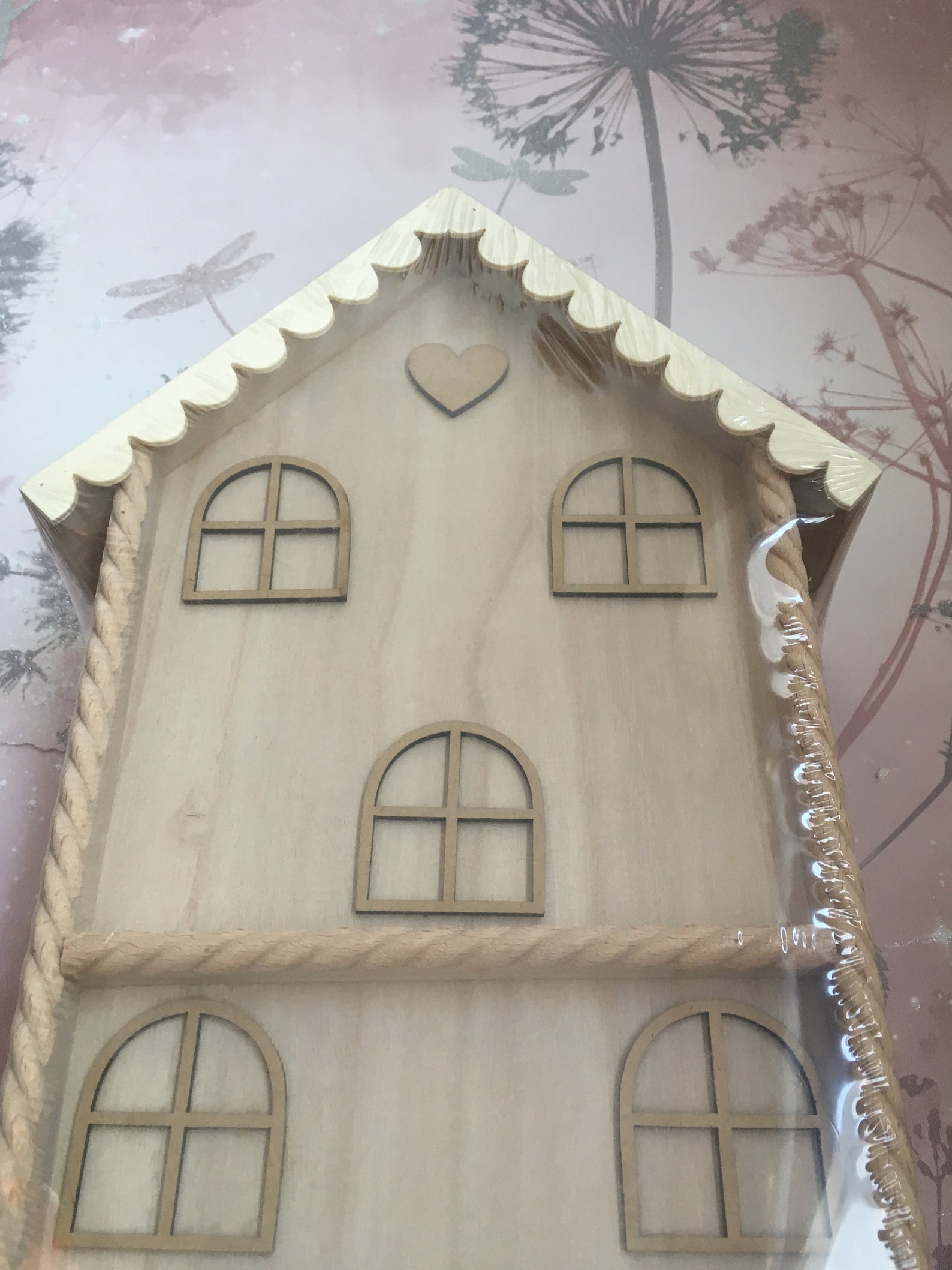 Fairy house large wooden fairy house doll house paint your Etsy