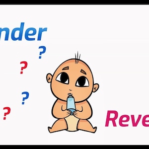 Gender reveal digitale video BOY-versie, digitale animatie BOY gender reveal, babyshower, nieuwe baby, We hebben een JONGEN, video-aankondiging