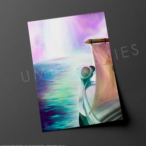 One Piece Going Merry Ocean Fanart Print