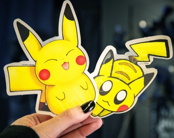 Pokemon Pikachu Video Game Anime Sticker