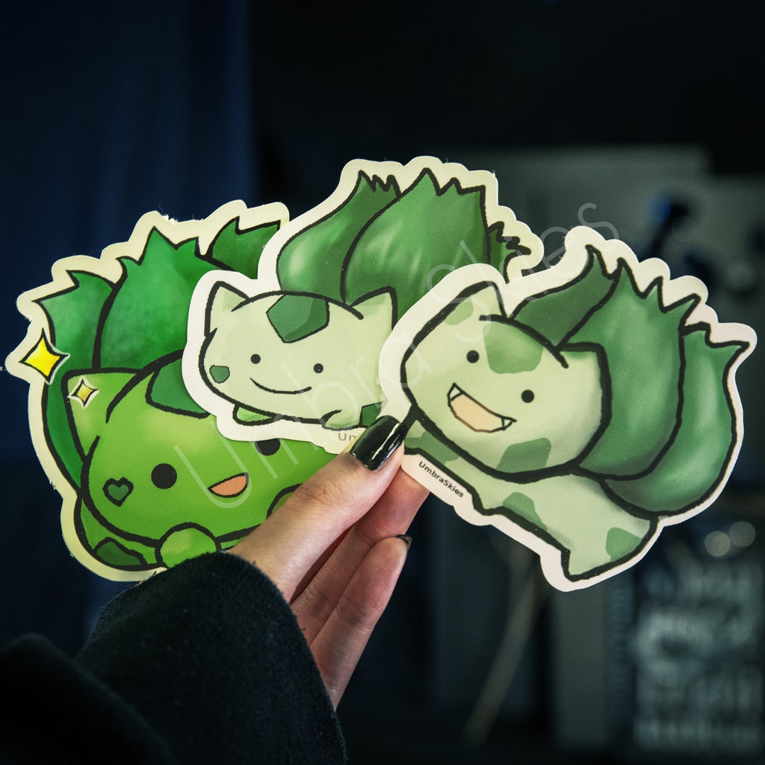 Pokemon Bulbasaur Video Game Anime Stickers - Etsy