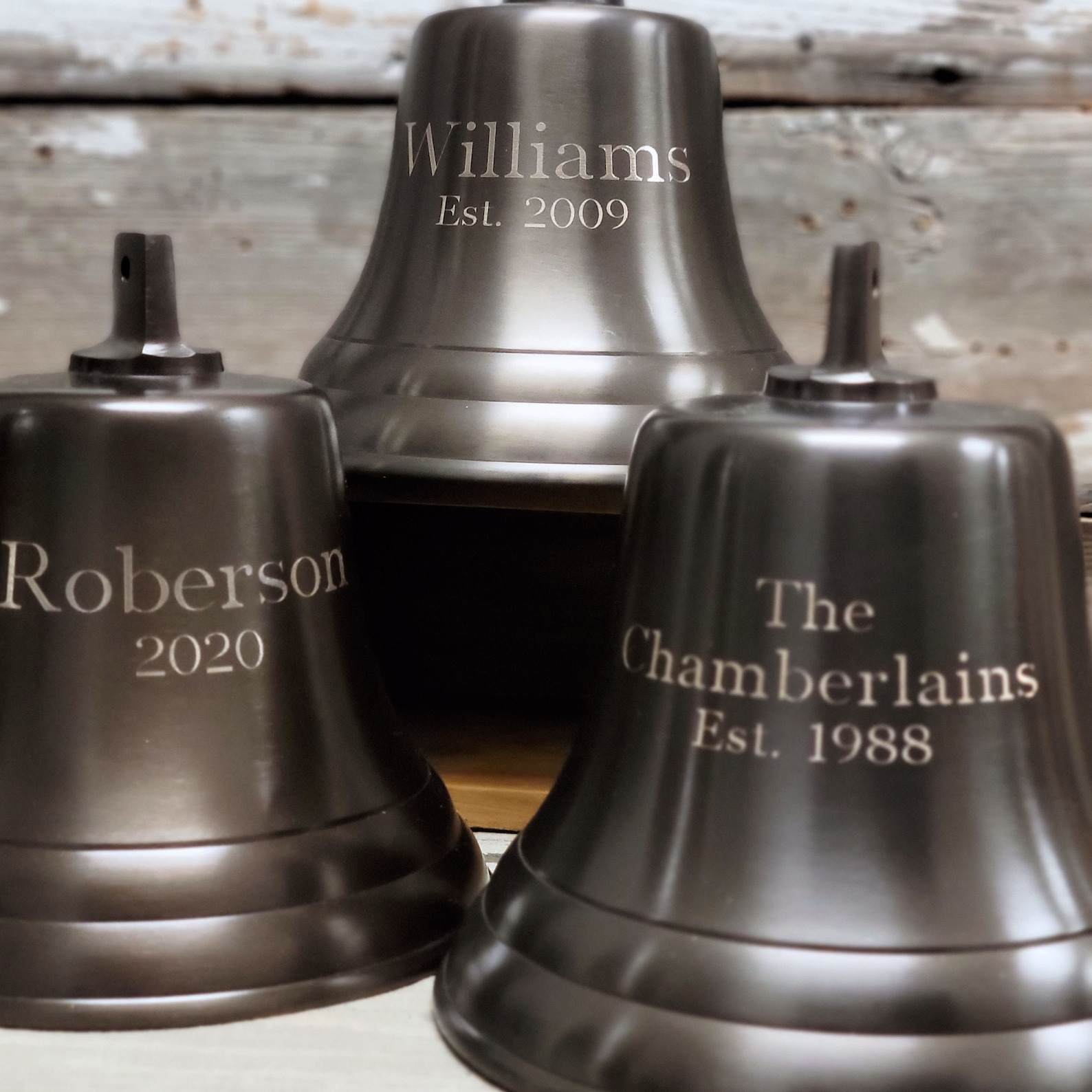 Engraved 7 Inch Antiqued Brass Wall Bell 5 Pounds - Etsy